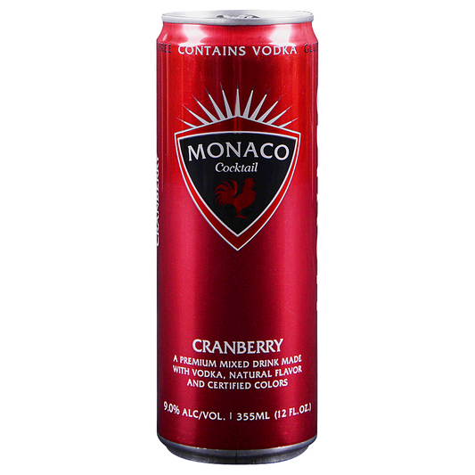 Monaco Cranberry Cocktail Can 12-Oz