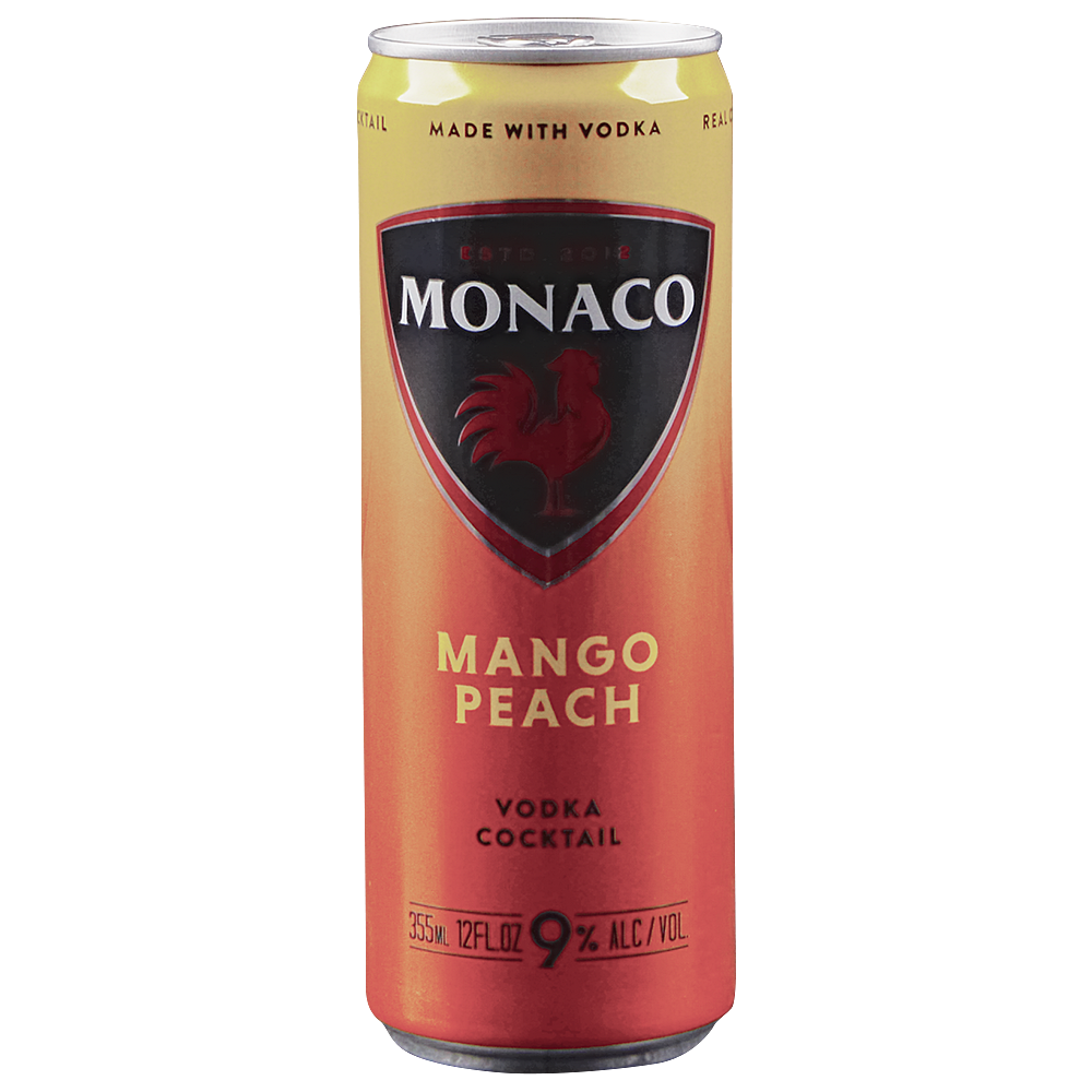 Monaco Mango Peach Cocktail Can 12-Oz