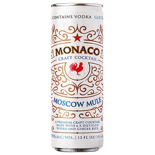 Monaco Moscow Mule Craft Cocktail Can 12-Oz