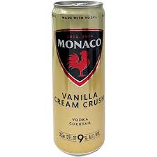 Monaco Vanilla Cream Crush Cocktail Can 12-Oz