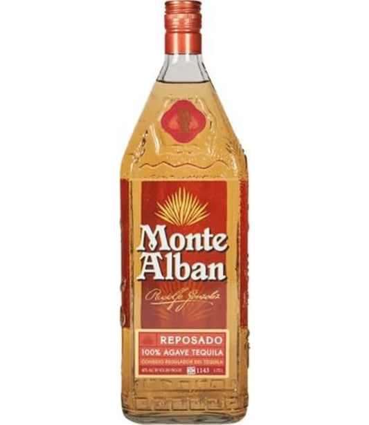 Monte Alban Reposado Tequila 1Lt