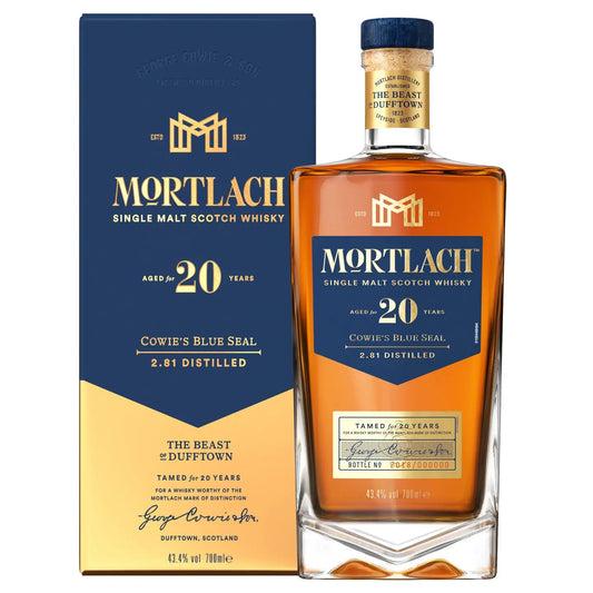 Mortlach Cowie's Blue Seal 20 Year Old Single Malt Scotch Whisky 750ml