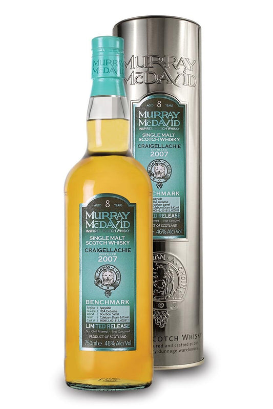 Murray McDavid 8 Year Old Craigellachie Benchmark Limited Release Single Malt Scotch Whisky 750ml