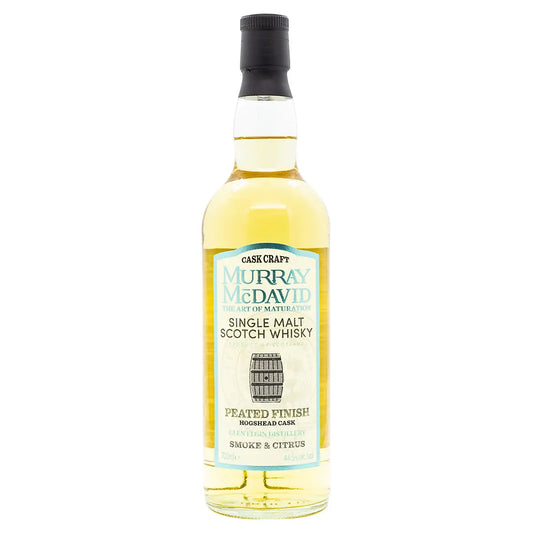 Murray McDavid Batch Peat-01 Peated Cask Finished Glen Elgin Cask Craft Single Malt Scotch Whisky 700ml