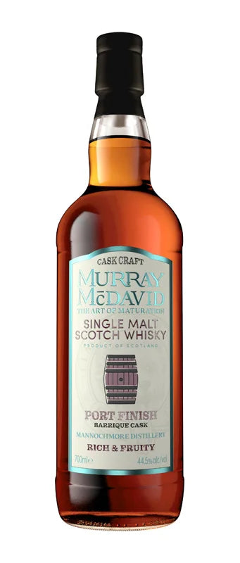 Murray McDavid Cask Craft Mannochmore Port Finish Batch #01 Single Malt Scotch Whisky 750ml