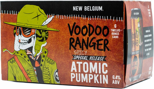 New Belgium Brewing Voodoo Ranger Atomic Pumpkin Pumpkin Ale Beer 12-Oz Can 6-Pack