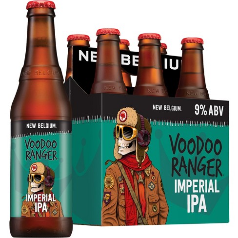 New Belgium Brewing Voodoo Ranger Imperial India Pale Ale Beer 12-Oz Bottle 6-Pack