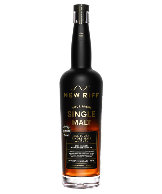 New Riff Single Barrel Proof Sour Mash Kentucky Straight Bourbon Whiskey 110 Proof 750ml
