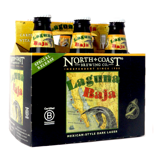 North Coast Brewing Laguna Baja Mexican-Style Dark Lager Beer 12-Oz Bottle 6-Pack