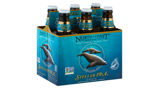 North Coast Brewing Steller India Pale Ale Beer 12-Oz Bottle 6-Pack