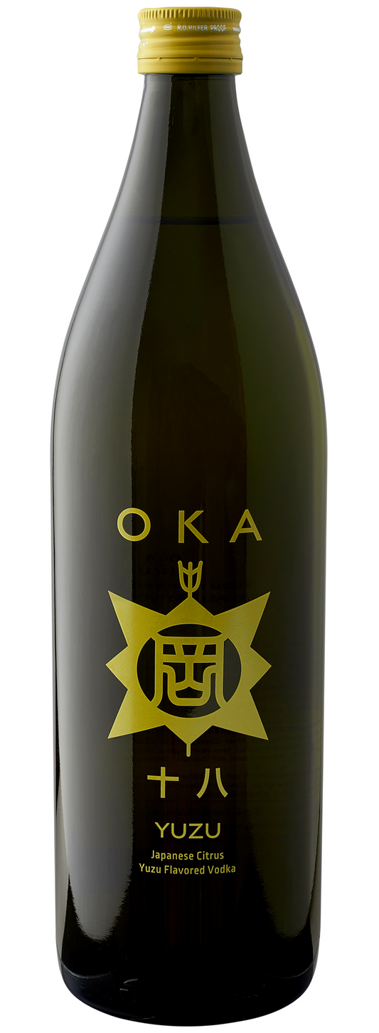 Oka Yuzu Japanese Flavored Vodka 900ml