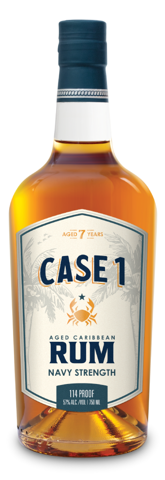 Old Line Case 1 Navy Strength Aged Caribbean Rum 750ml