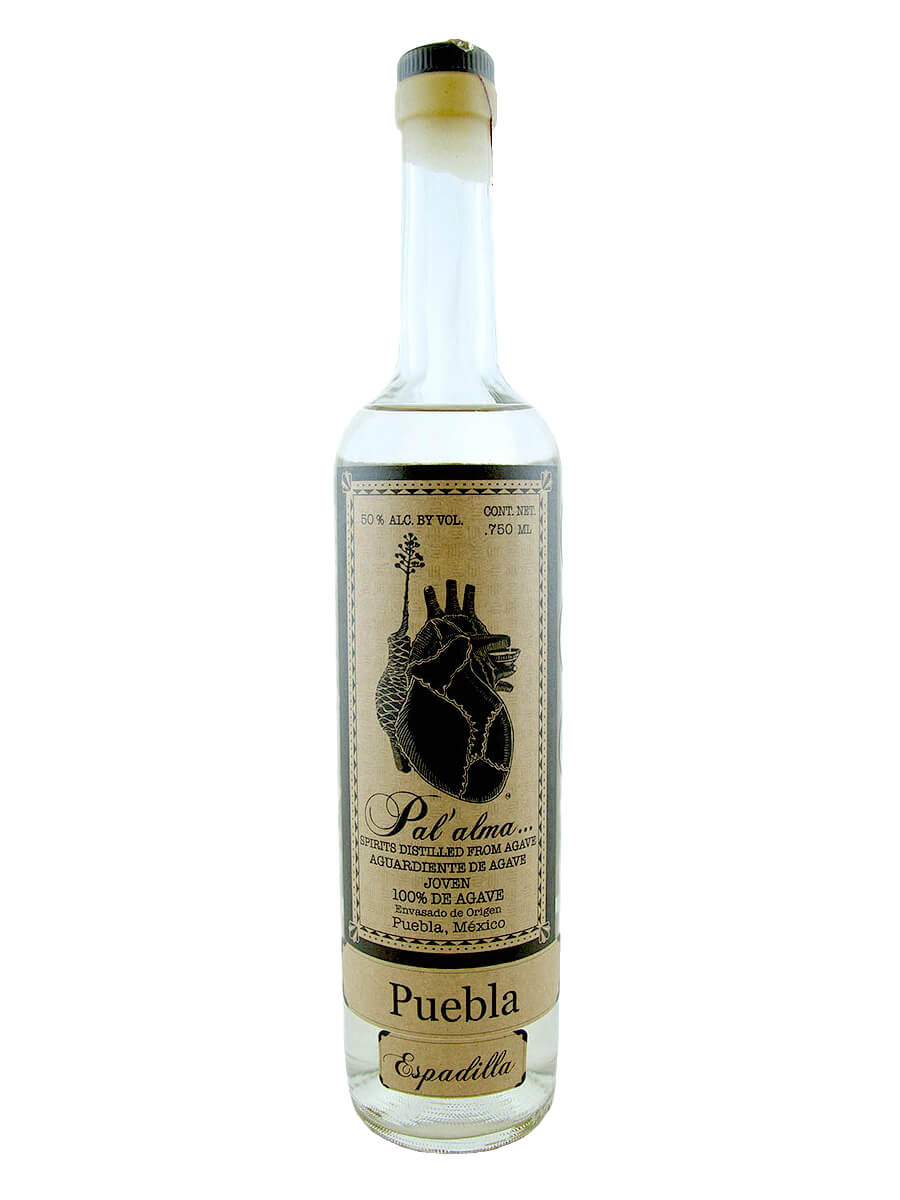 Pal'alma Espadilla Capon Joven Puebla Aguardiente de Agave 750ml