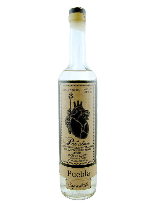 Pal'alma Espadilla Capon Joven Puebla Aguardiente de Agave 750ml