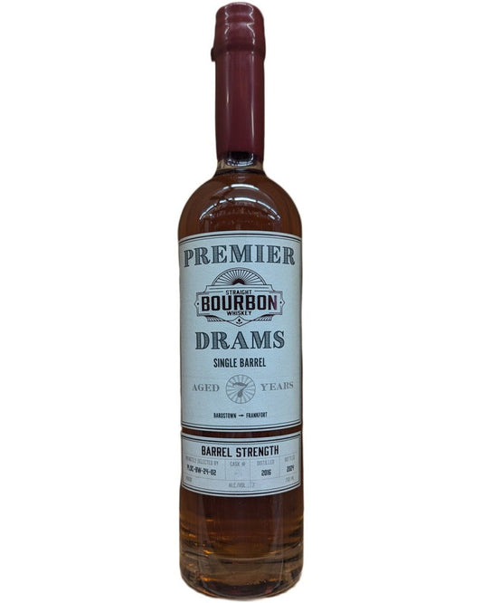 Premier Drams 7 Year Old Cask #19863 Barrel Strength Single Barrel Straight Bourbon Whiskey 750ml