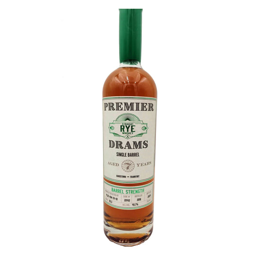 Premier Drams Single Barrel 7 Year Old Straight Rye Whiskey 750ml