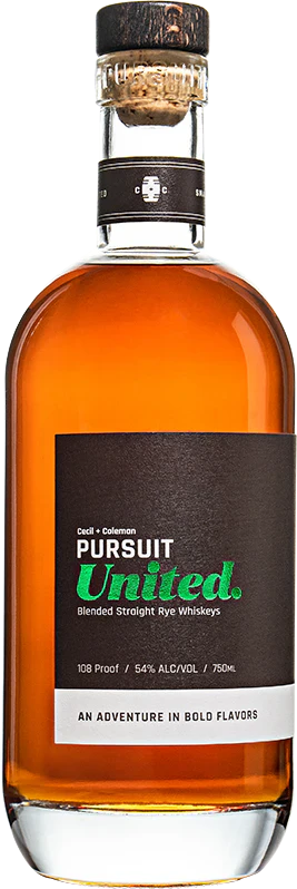 Pursuit United Blended Straight Rye Whiskey (108prf) 750ml
