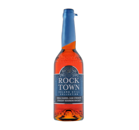Rock Town Column Still Collection Small Batch Single Barrel Cask Strength Straight Bourbon Whiskey 750ml