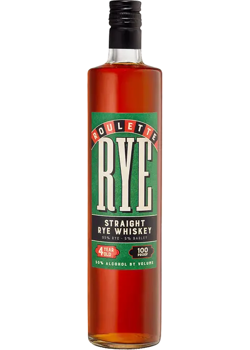Roulette 4 Year Old Straight Rye Whiskey 750ml