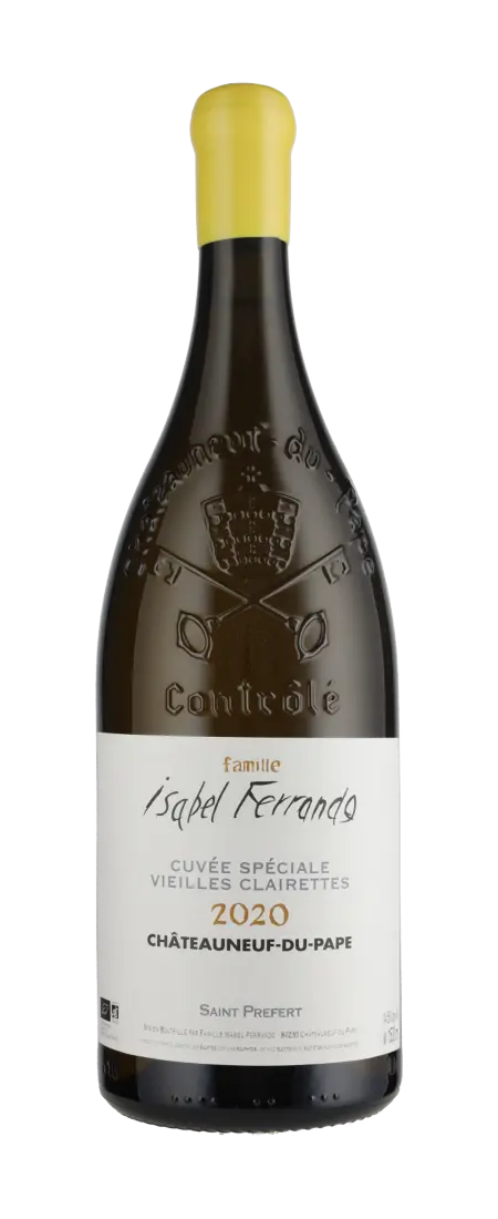 Saint Prefert Famille Isabel Ferrando Chateauneuf-du-Pape Cuvee Speciale Vieilles Vignes Clairette 1.5Lt