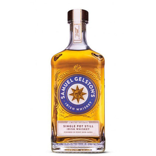 Samuel Gelston's Pinot Noir Cask Finish Limited Release Single Pot Still Irish Whiskey 750ml