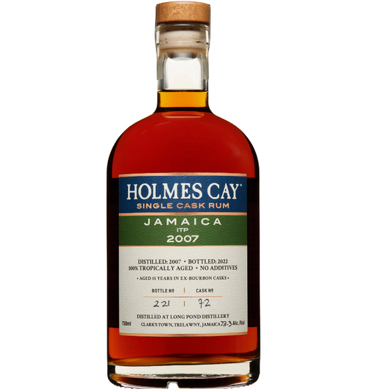 2007 Holmes Cay Long Pond ITP 15 Year Old Single Cask Rum