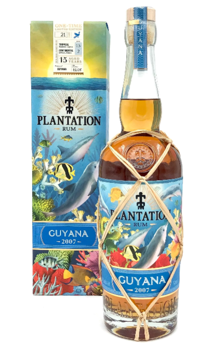 2007 Plantation Guyana Vintage Collection 15 Year Old Rum 750ml