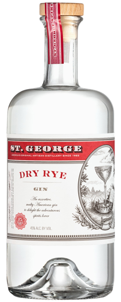 St. George Spirits Dry Rye Gin 750ml