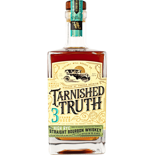 Tarnished Truth Limited Release 3 Year Old Single Barrel High Rye Straight Bourbon Whiskey 750ml
