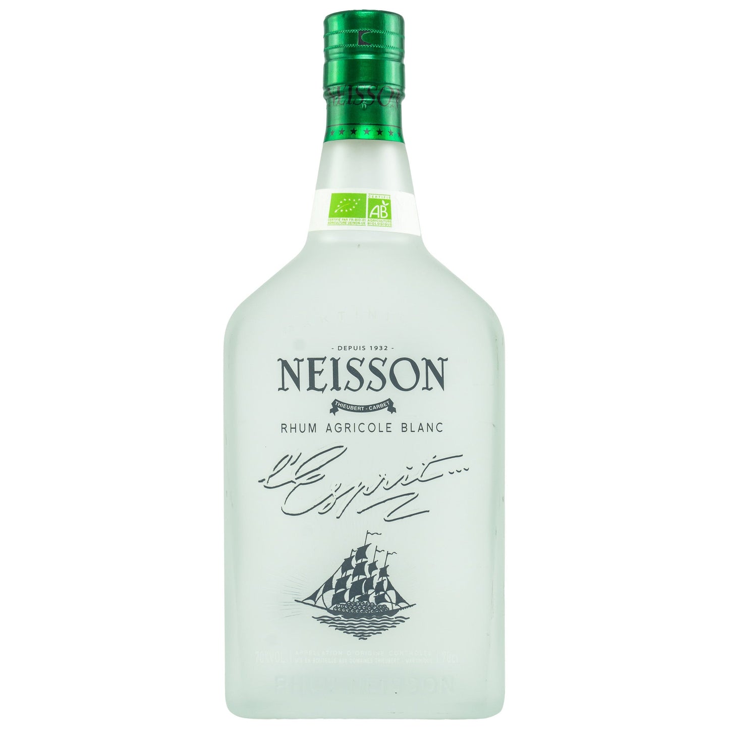 Thieubert-Carbet Neisson L'Esprit Rhum Blanc Agricole 1Lt