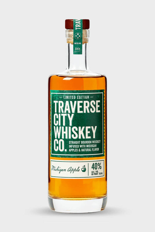 Traverse City Whiskey Co. Apple Straight Bourbon Whiskey 750ml