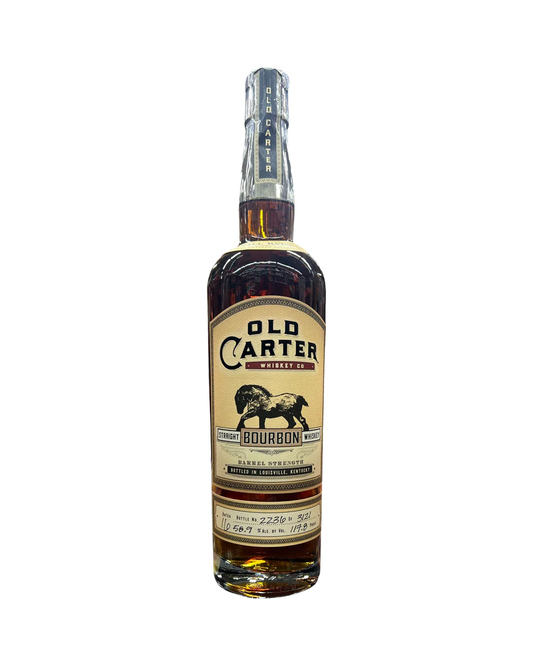 Old Carter Whiskey Batch 16 Straight Bourbon Whiskey 117.8 750ml