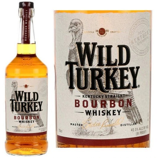 Wild Turkey Kentucky Straight Bourbon Whiskey 750ml