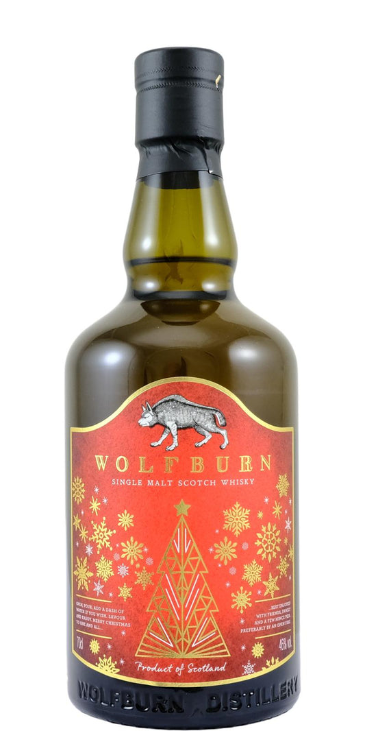 Wolfburn Christmas Edition Single Malt Scotch Whiskey 750ml