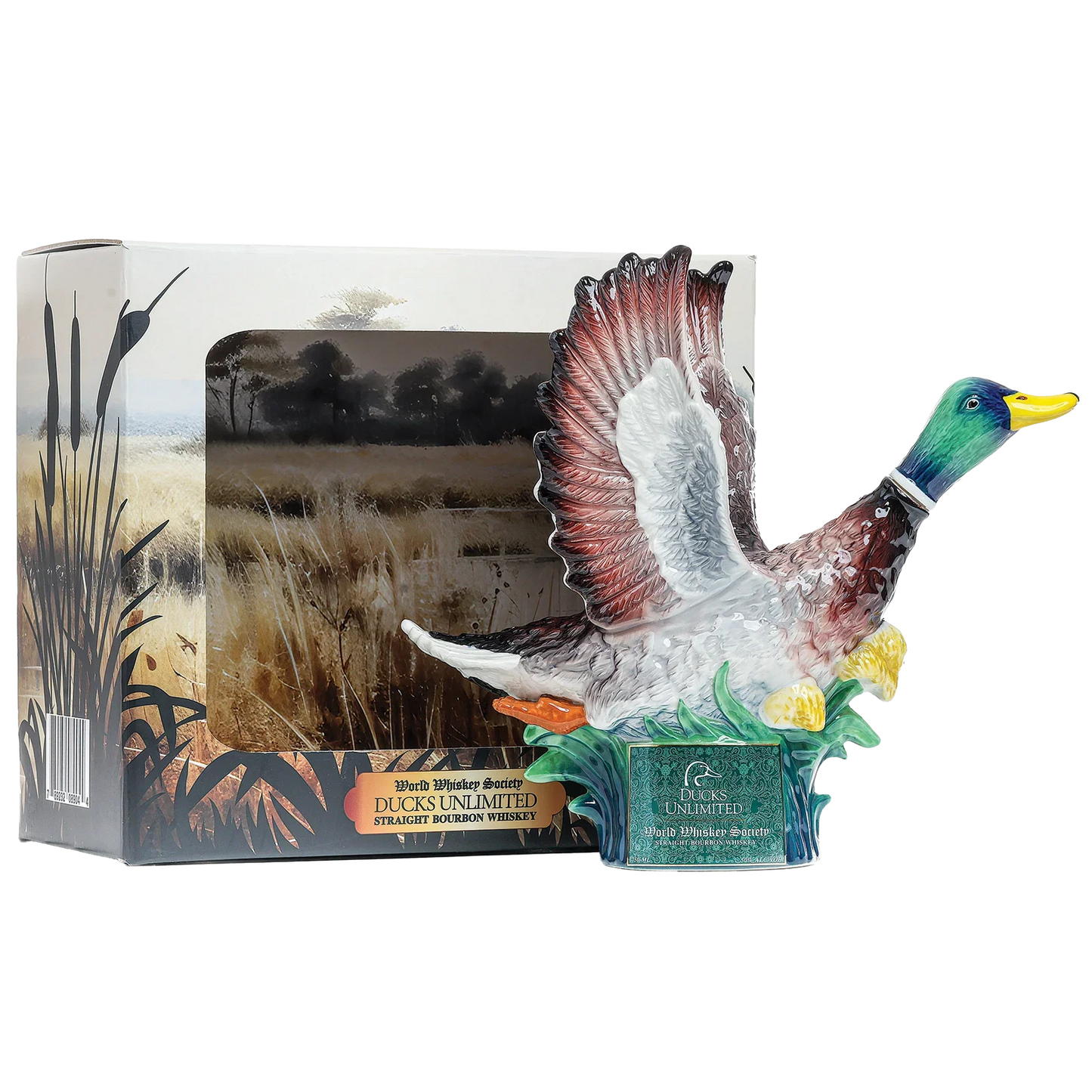 World Whiskey Society Special Edition 10 Year Old Ducks Unlimited Kentucky Straight Bourbon Whiskey 750ml