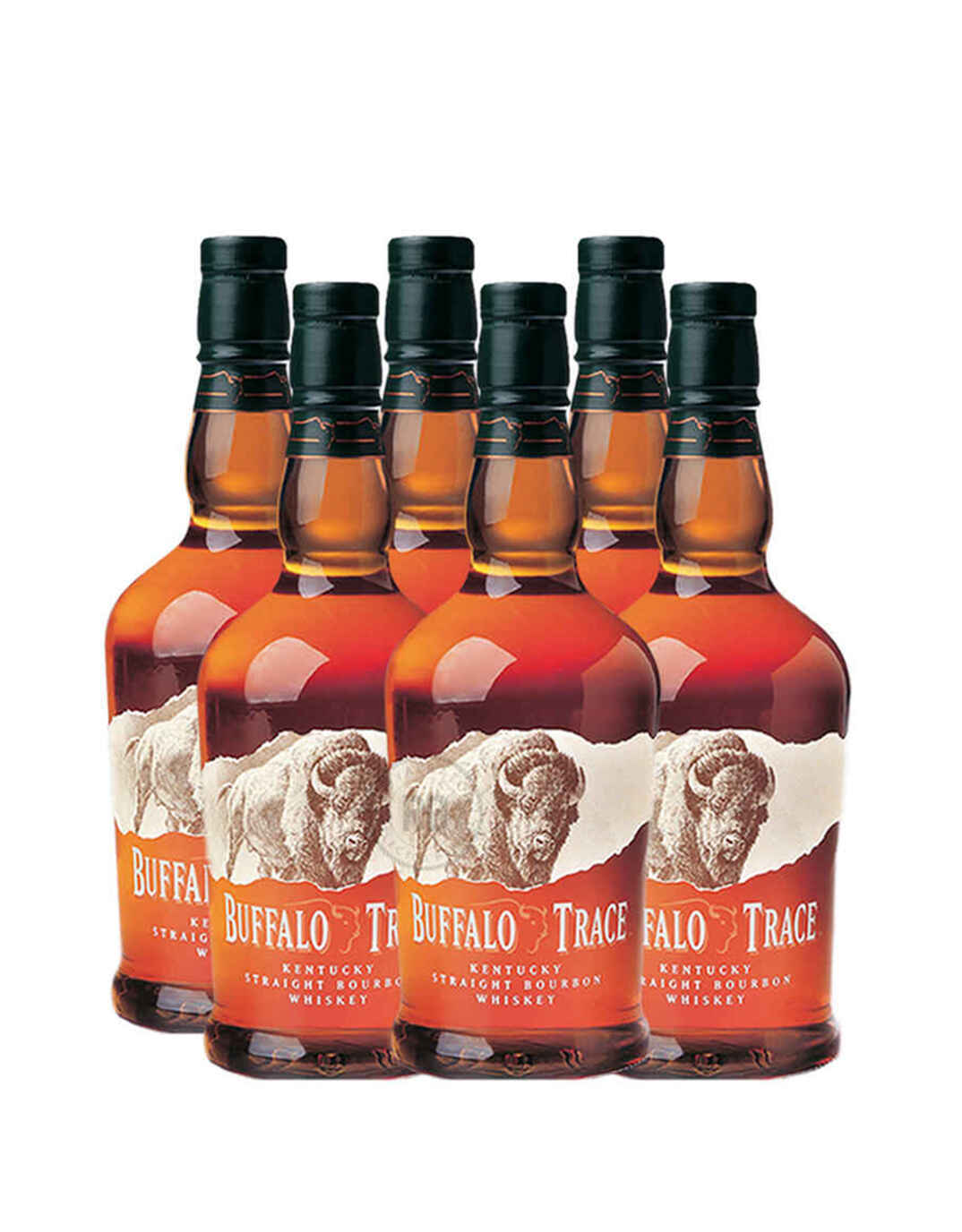Buffalo Trace Kentucky Straight Bourbon Whiskey 375ml Bundle 6-Pack