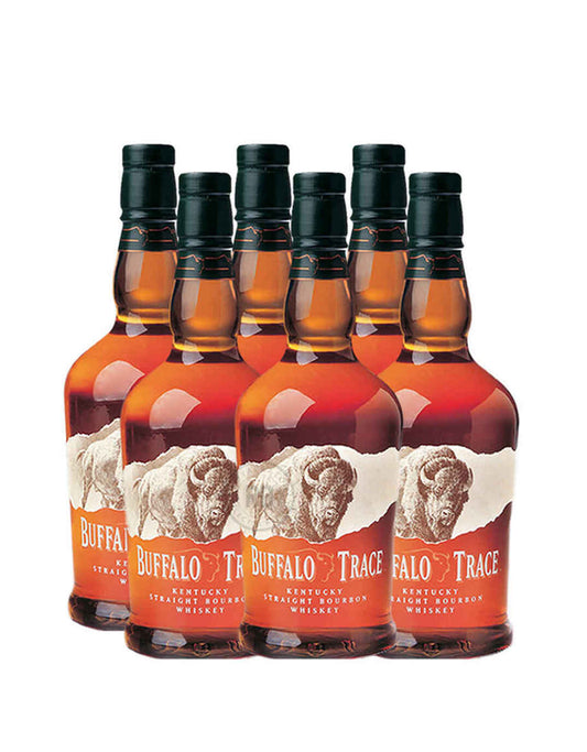 Buffalo Trace Kentucky Straight Bourbon Whiskey 375ml Bundle 6-Pack