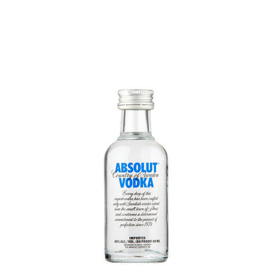 Absolut Blue Vodka 50ml