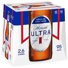 Michelob Ultra Light Beer 12Oz Can 12-Pack