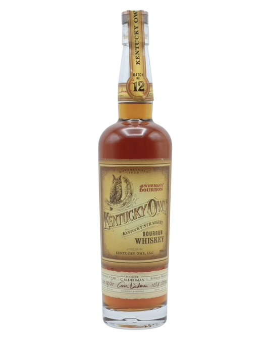 Kentucky Owl Batch 12 Straight Bourbon Whiskey 750ml