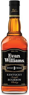 Evan Williams Black Label Kentucky Straight Bourbon Whiskey 750ml