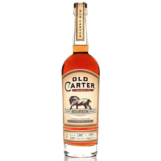 OLD CARTER SMALL BATCH STRAIGHT BOURBON WHISKEY BATCH 9