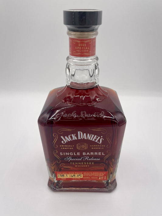 Jack Daniel's Single Barrel Special Release Coy Hill 138.1 Proof Black Ink Tennessee Whiskey 750ml