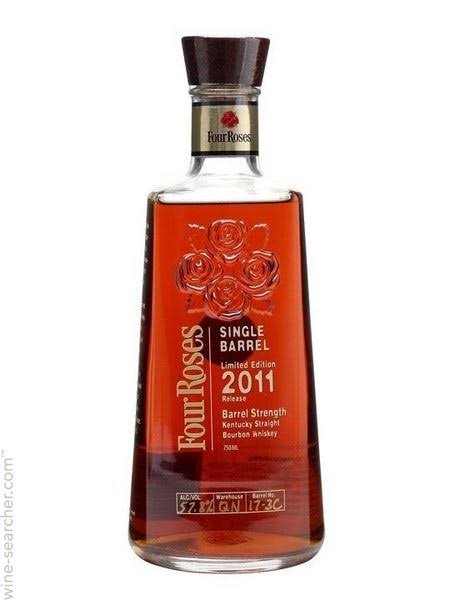 2011 Four Roses Single Barrel Limited Edition Barrel Strength Kentucky Straight Bourbon Whiskey 750ml