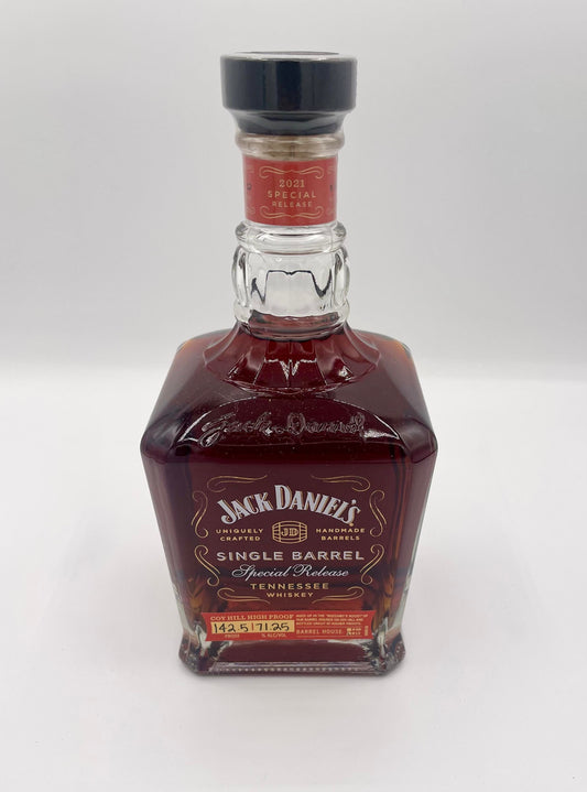 Jack Daniel's Single Barrel Special Release Coy Hill 142.5 Proof Black Ink Tennessee Whiskey 750ml