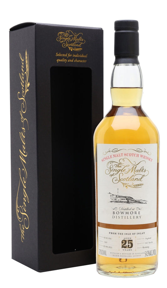 1997 Single Malts of Scotland Bowmore 25 Year Old Single Malt Scotch Whisky 700ml
