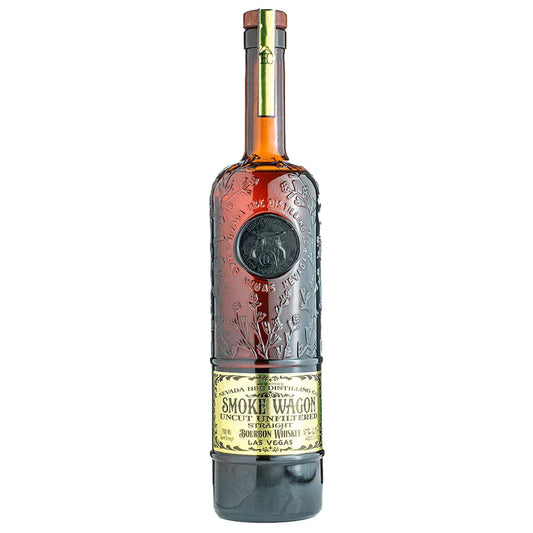 Smoke Wagon Uncut Unfiltered Straight Bourbon Whiskey 750ml