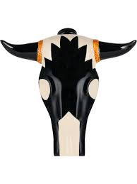 Los Azulejos Trophy Head Bull Horn Reposado Tequila 750ml