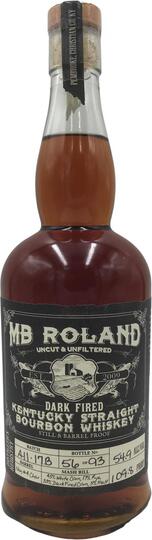 MB Roland Dark Fired Kentucky Straight Bourbon Whiskey 750ml