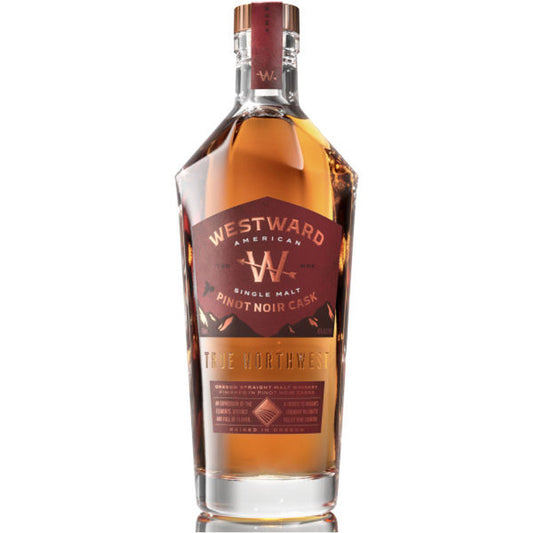 Westward Oregon Pinot Noir Cask American Single Malt Whiskey 750ml